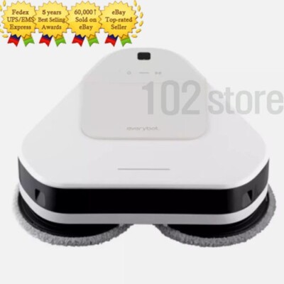 Everybot ThreeSpin TS401W Floor Mopping Robot Cleaner w/Remote Control 