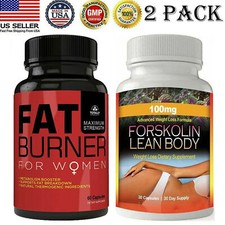 Women Body Fat Burner Metabolism Boost Forskolin Extract Weight Loss Supplement