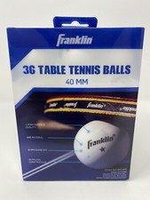 Franklin Sports 40mm Table Tennis Balls White - 36pk