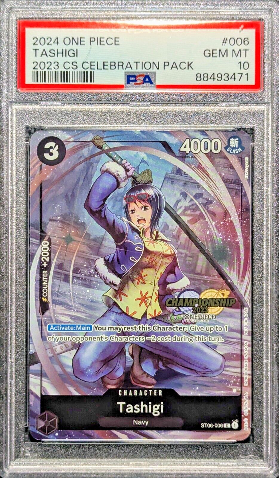 ナミ C PSA10 チャンピオンシップ 2023 セレブレーションパック CS