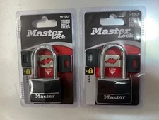 Master Lock  Keyed Lock 141DLF for Sheds, Gates and Storage Lockers 2PIECES