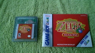 NINTENDO GAMEBOY THE LEGEND OF ZELDA ORACLE OF SEASONS tested and working