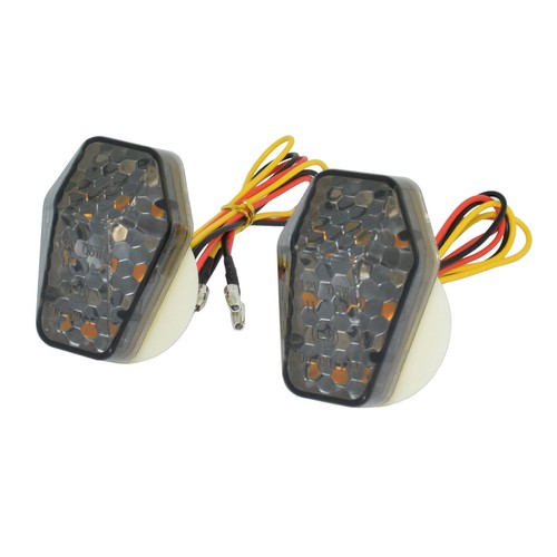 LED Flush Mount Blinker Turn Signal Light For SUZUKI GSXR 600 750 1000 SV Bandit - Picture 3 of 10