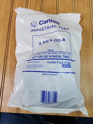CARLISLE Tire INDUSTRIAL Inner Tube 13X6.50-6 TR13 Straight Valve Stem SEALED
