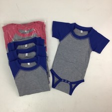 Lot Of 8 Multi Size Baby Clothes In Packaging - 0-3m, 3-6m, 6-9m, 9-12m