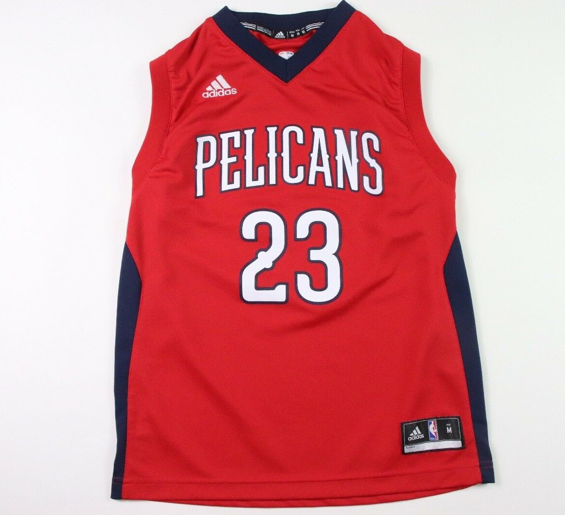 Adidas New Orleans Pelicans Jersey Anthony Davis 23 Medium M NBA Swingman  Red