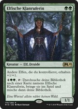 Elfische Klanruferin / Elvish Clancaller - MAGIC 2019 - deutsch (near-mint -)
