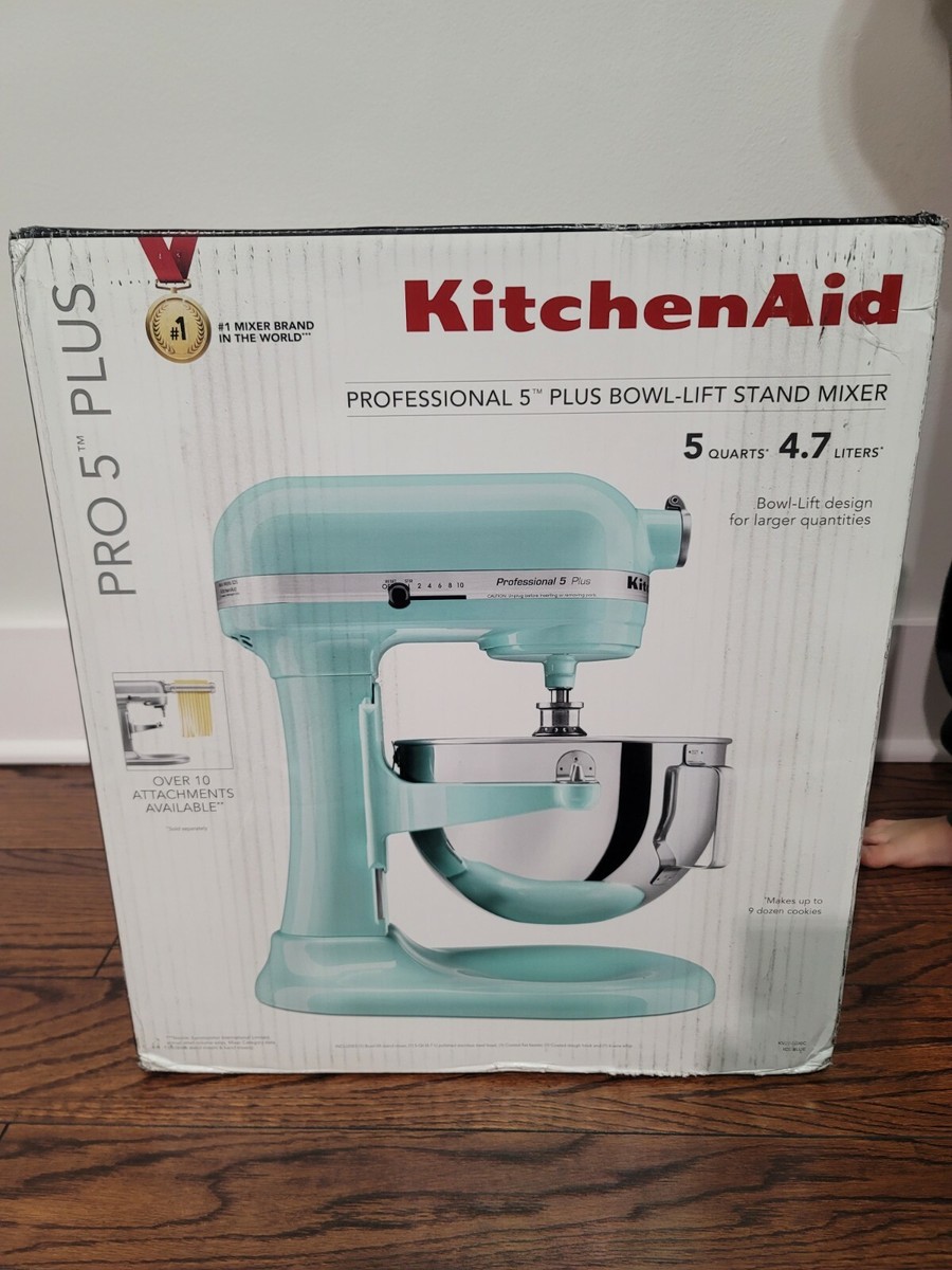 KitchenAid Stand Mixer Professional 5 Plus 5 QT Bowl-Lift - Ice