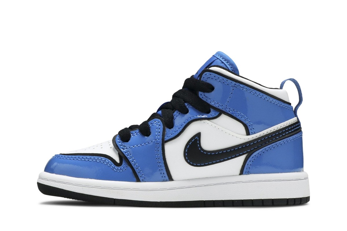 Nike Air Jordan 1 Mid SE PS Signal Blue BQ6932-402 | eBay