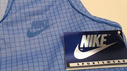 Vtg 80s Nike Tank Top Wmns M Sleeveless Shirt NWT Lavender, Blue Running Workout - Picture 4 of 6