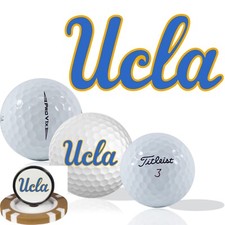 NCAA UCLA Bruins   Golf Balls 12 pack   Titleist ProV1X   Refinished