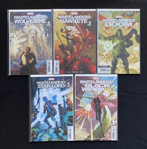WASTELANDERS Complete Set Of 5 One-Shots 2021 Doom Hawkeye Wolverine Key Issues