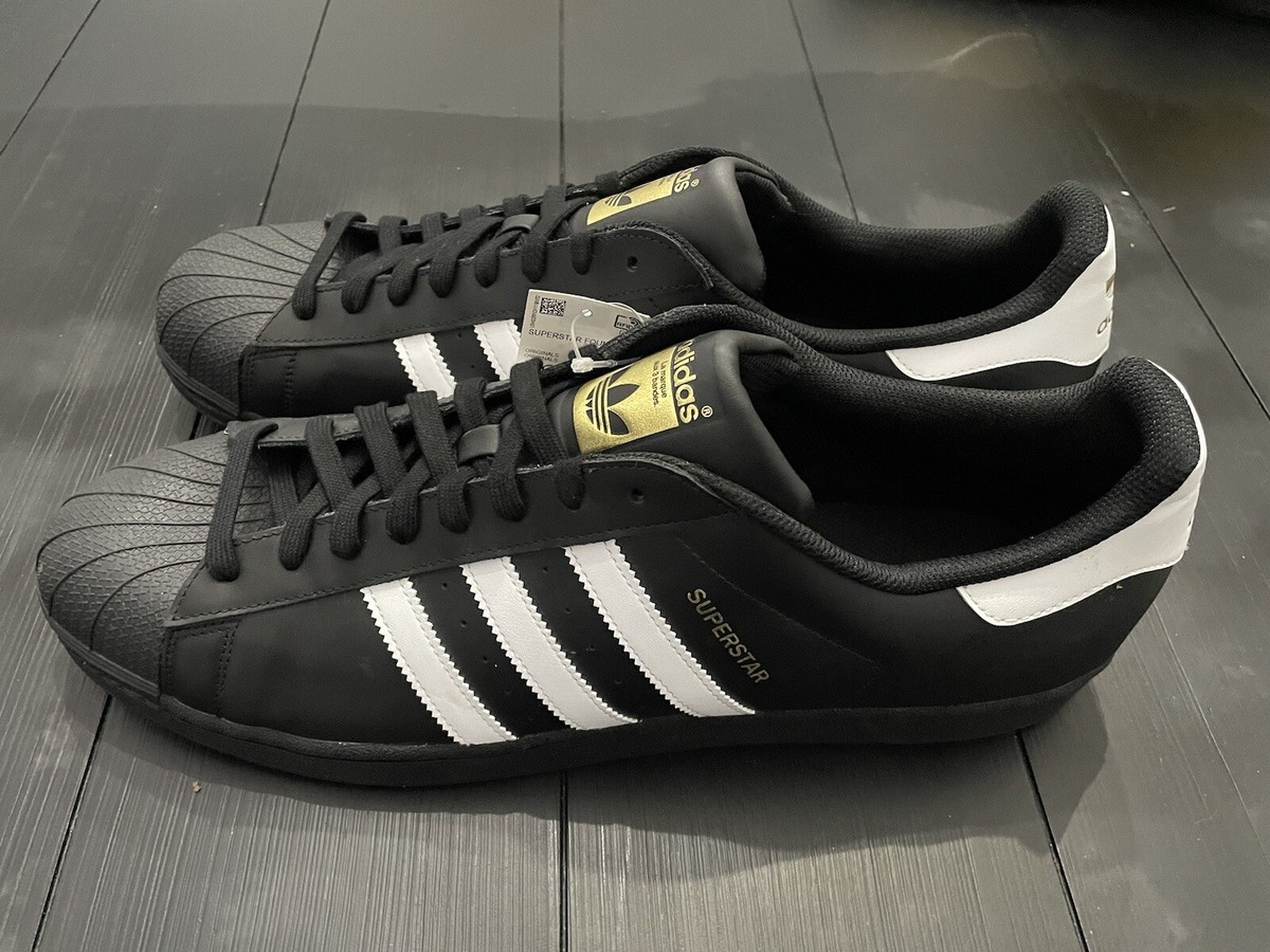 靴 ADIDAS SUPERSTAR FOUNDATION ADIDAS Superstar Foundation Mens Shoes Sneakers SIZE 18 Core