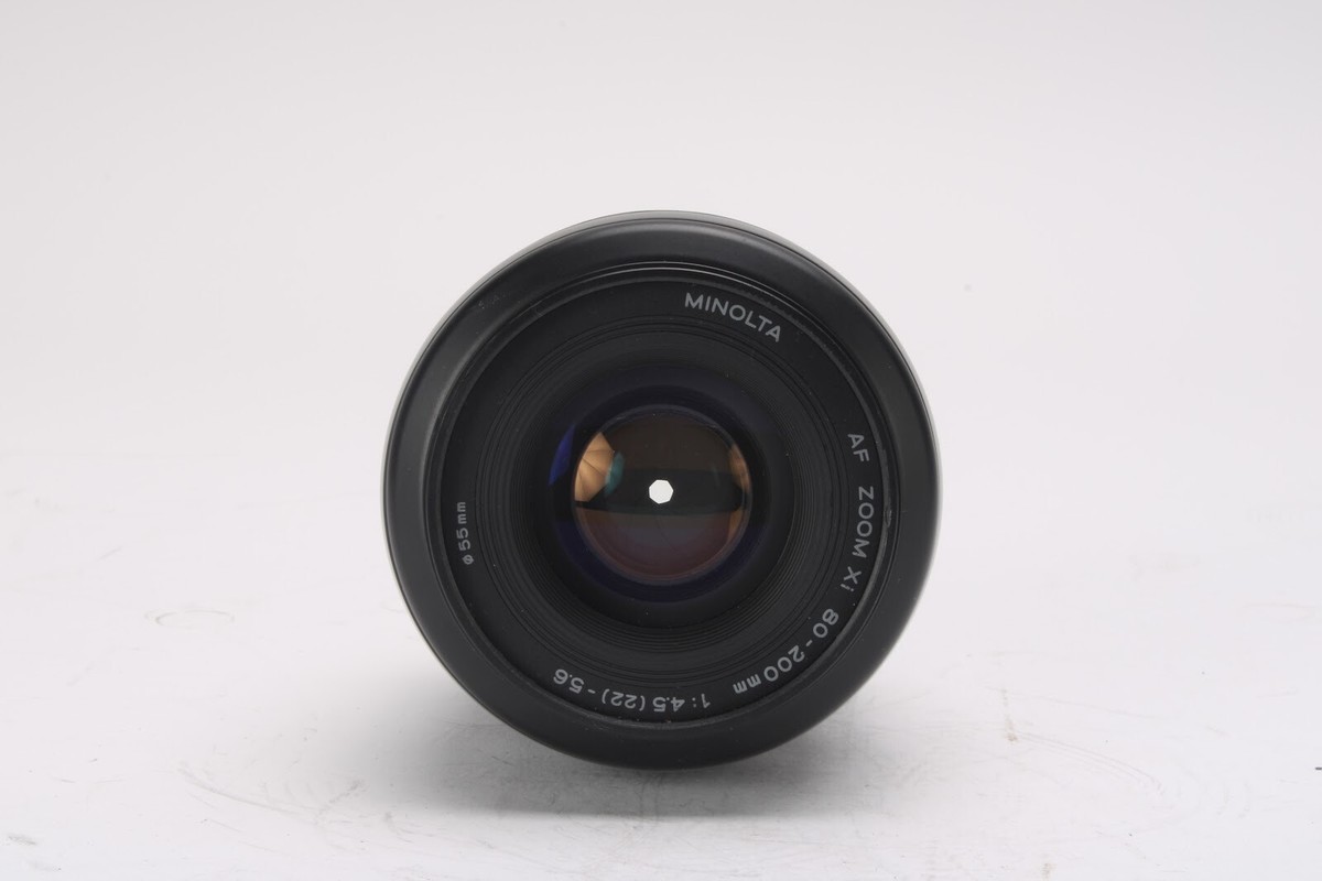 Minolta 80-200mm f/4.5 (22)-5.6 AF Zoom Lens | eBay