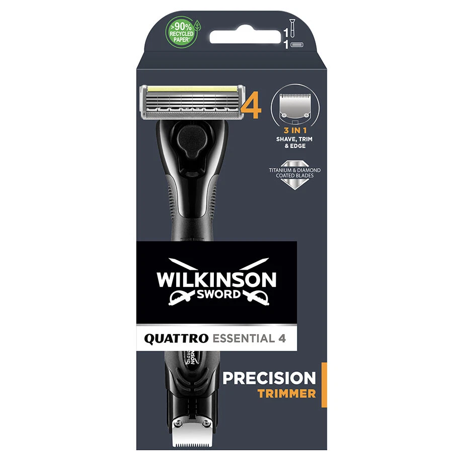 WILKINSON SWORD GMBH Rasierapparat Wilkinson Quattro Essential 4 Precision Trimmer