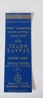 Staatz Hotel R Whitcomb Wakeeney Kansas Matchcover Lot 386