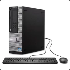 Dell i5 Desktop Computer PC up to 16GB RAM, 4TB SSD, Windows 7 or 10, WiFi