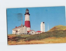 Postcard Montauk Point Lighthouse Montauk New York USA