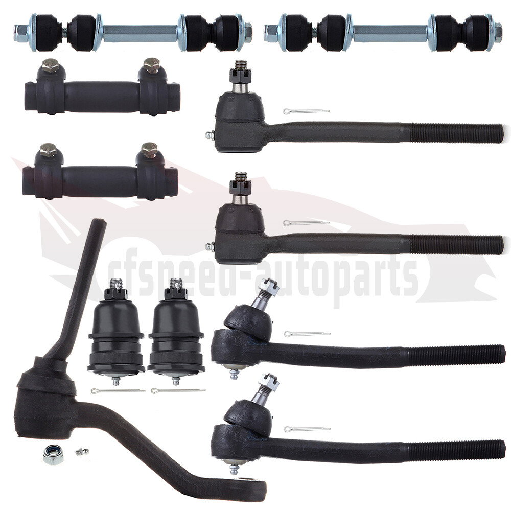 11pcs Front Tie Rod Links Idler Arm Sway Bar Links For 1978-1984 Buick LeSabre