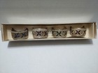 Napkin Rings Jeweled Pier 1 Exclusive Silver Plated Set of 4  Sealed Box Elegant