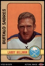 1972 O-Pee-Chee #176 Larry Hillman Sabres 7 - NM
