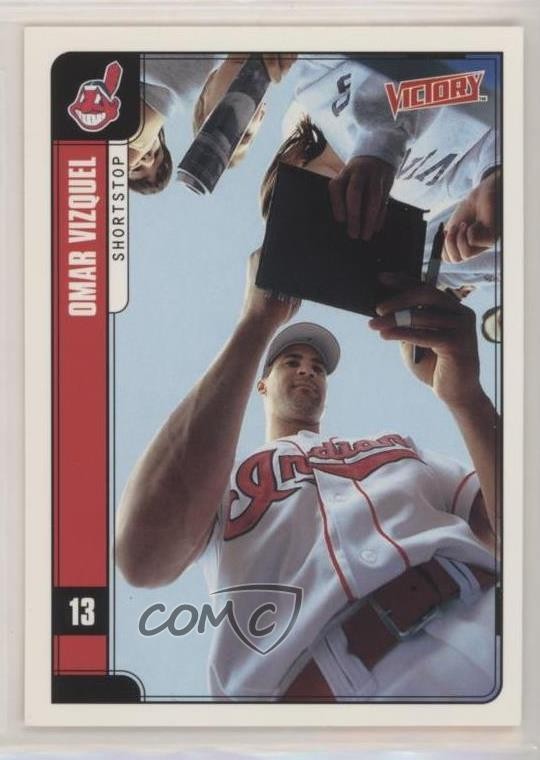 2001 Upper Deck Victory Omar Vizquel #79 yf0