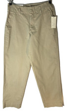 NWT Women's A New Day Beige Size 2R High-Rise Tapered Ankle Chino Pants