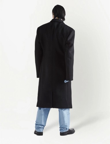Prada FW22/AW22 Men’s Black Coat - Size 48 - Picture 8 of 9