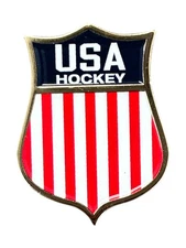 USA Hockey Shield Pin