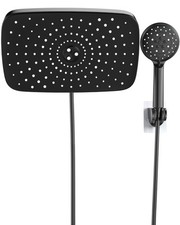 11.8'' Rain Shower Head with Handheld, High Pressure Rainfall Showerhead Comb...