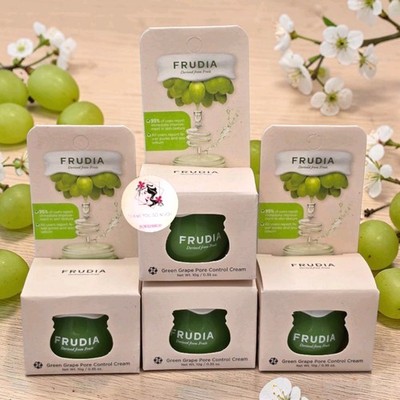 4 Frudia Green Grape Pore Control Cream 10 g/0.35 oz Travel Size New Boxed