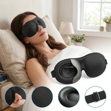 3D Sleeping Eye Mask Light Blocking Soft Blindfold for Side Sleepers Men Women