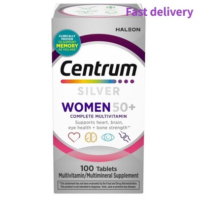 Silver Women 50+ Multivitamin / Multimineral Dietary Supplement Tablets