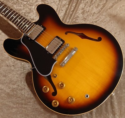 Gibson Custom Shop NEW 1959 ES-335TD Vintage Burst VOS Lefty snA950290 (Left-han