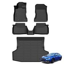 AZYT Floor Mats  Cargo Liner for Subaru WRX 2022-2025, All Weather Automotiv...
