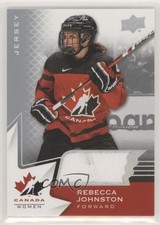 2020 Upper Deck Team Canada Juniors Women's WC Jerseys Rebecca Johnston #70 02o8