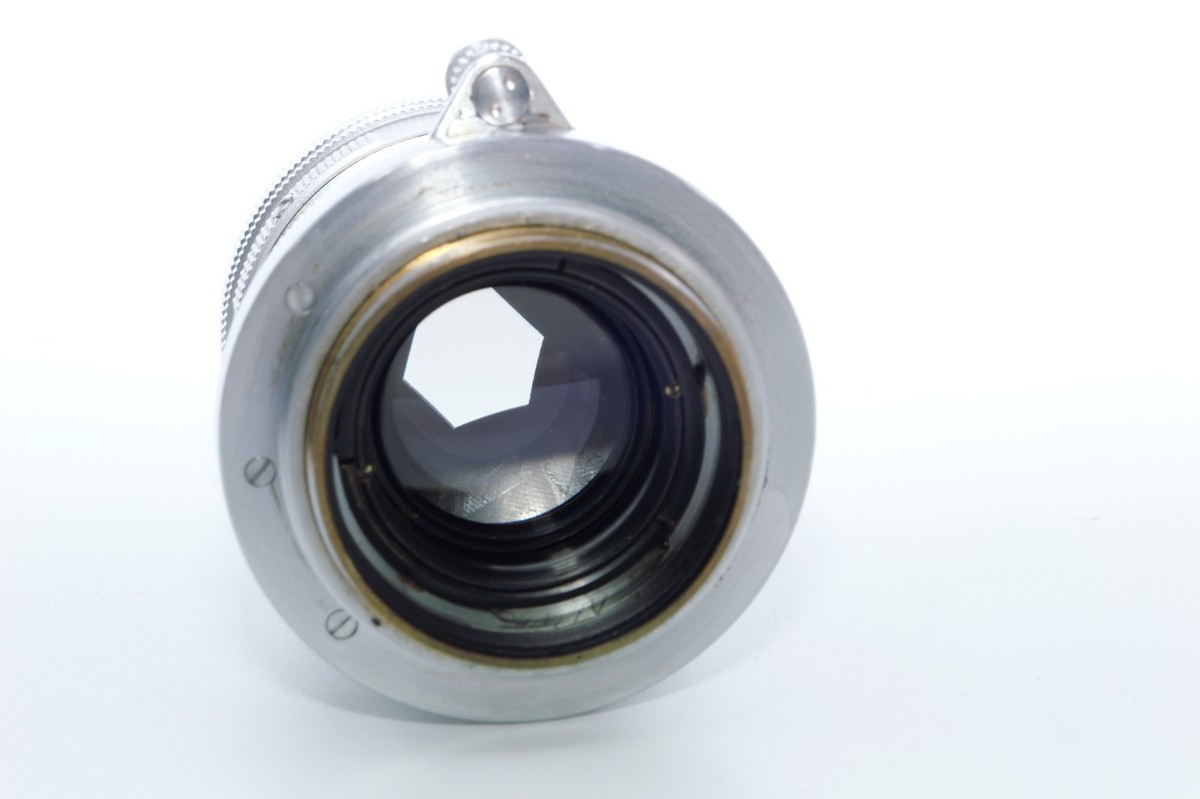 Leica IIIC Summitar 5cm f2 LTM L39 Screw Mount Standard Lens. Caps