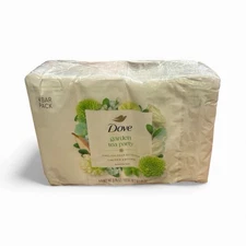 Dove Garden Tea Party Bar Soap - English Pear Blossom, 15oz, 4 Bars- New