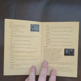 Faria Adventurer's Guide Original Manual Booklet Nintendo NES English(Nexoft)