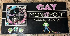 Vintage 1983 Gay Monopoly A Celebration Of Gay Life Parker Sisters  Fun Game
