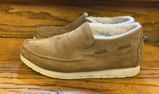 Sperry Men’s Moc-Sider Suede Shoes Tan Men’s 10
