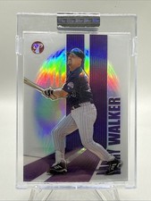 2004 Topps Pristine LARRY WALKER Uncirculated Refractor /49 #15 - Rockies