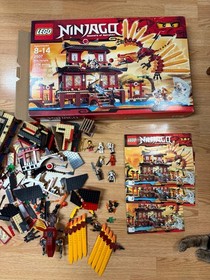 LEGO Ninjago: Fire Temple #2507 (2011)  Complete with box, manuals & mini figs