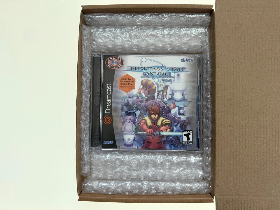 Phantasy Star Online Version 2 Sega Dreamcast - NTSC-U/C USA VGC CIB - Tracked - Image 2 of 4