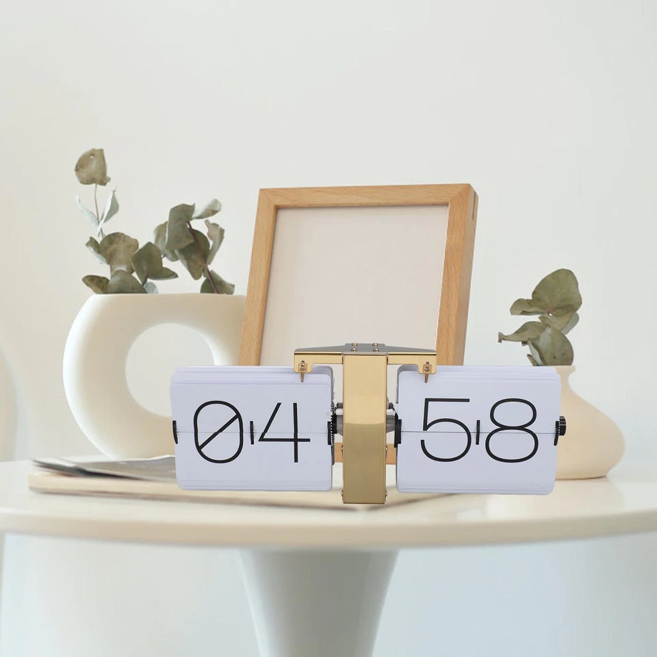 (Gold Frame And White Page PT Font) Smooth Retro Mechanical Flip - Image 4 of 4