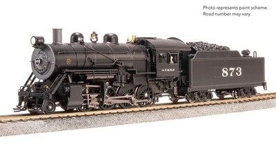 Broadway Limited HO ~ 2-8-0 ~ Atchison, Topeka & Santa Fe ATSF #873 ~ DC ~ 8746