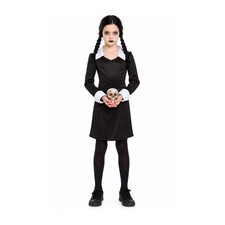 Disfraz De Halloween Elegante Para Niña Princesa Gótica Negra