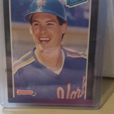 Donruss 1989 Gregg Jefferies #35 RC Rated Rookie New York Mets Card. rookie card picture