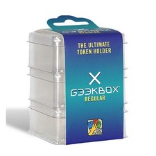 GEEKBOX BOX TOKEN ORGANIZER Set of 3 Plastic Boxes Game Accessories