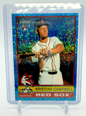 2025 Topps Heritage High Blue Border and Blue Sparkle You Choose